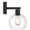 Access Lighting Port Nine Burgundy, Burgundy LED Wall Sconce, Matte Black Finish, Clear Glass 63145LEDDLP-MBL/CLR - alternate 5